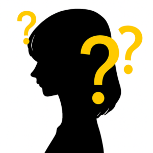 女性のシルエット